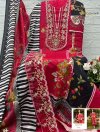 Farida Vol 2 By Alzohaib Chiffon Dupatta Cotton Salwar Kameez 